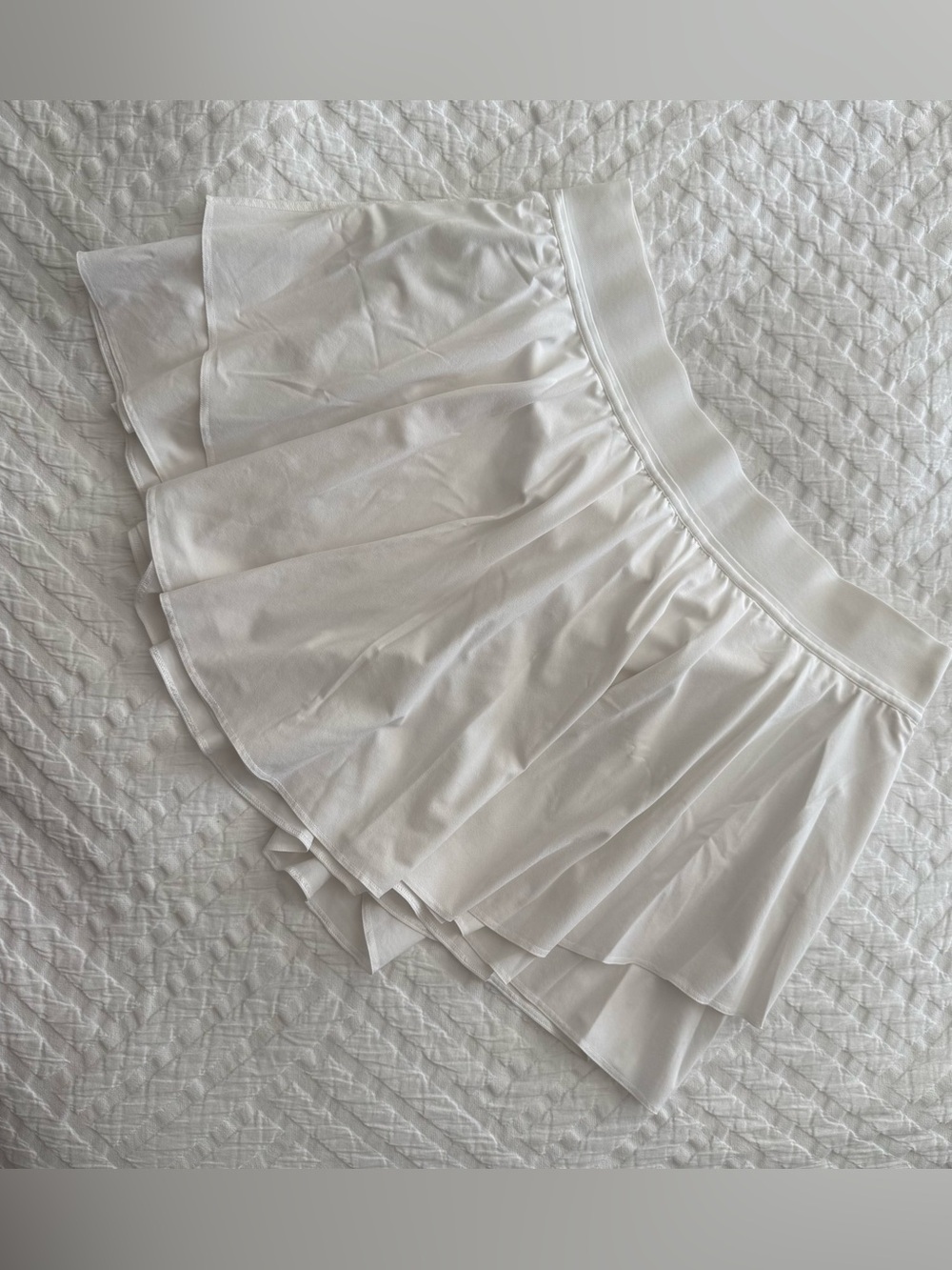 lululemon athletica White Layered Skirt